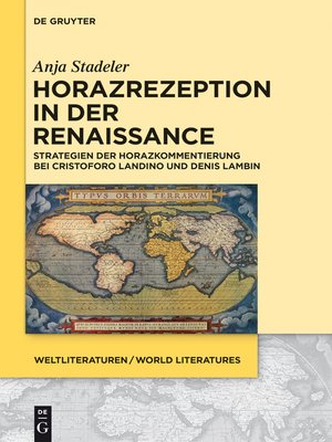 cover image of Horazrezeption in der Renaissance